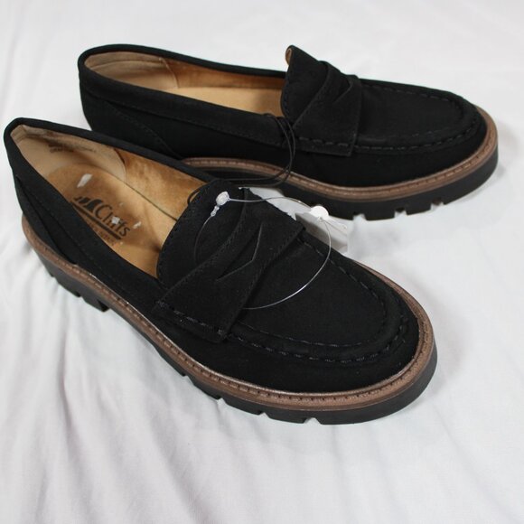 Cliffs by White Mountain Grafton Black Loafers Size 5.5 NWOB - Picture 3 of 12